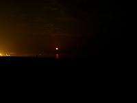Der Mond �ber dem Mittelmeer in Los Rubios